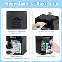 Load image into Gallery viewer, Electronic ATM Piggy Bank for Kids
