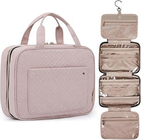 Load image into Gallery viewer, Large Hanging Toiletry Bag, Water-Resistant Travel Organizer for Full-Sized Toiletries
