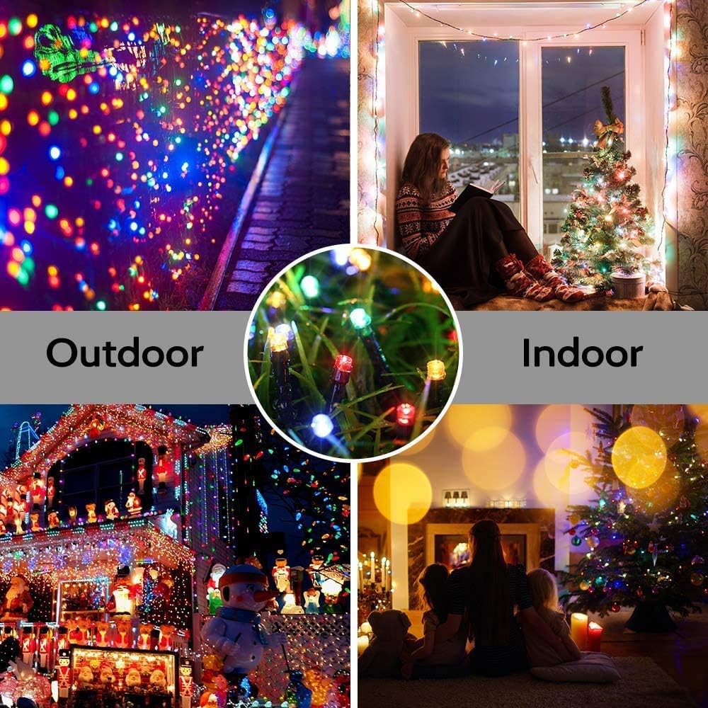 Multicolor Solar Christmas Lights