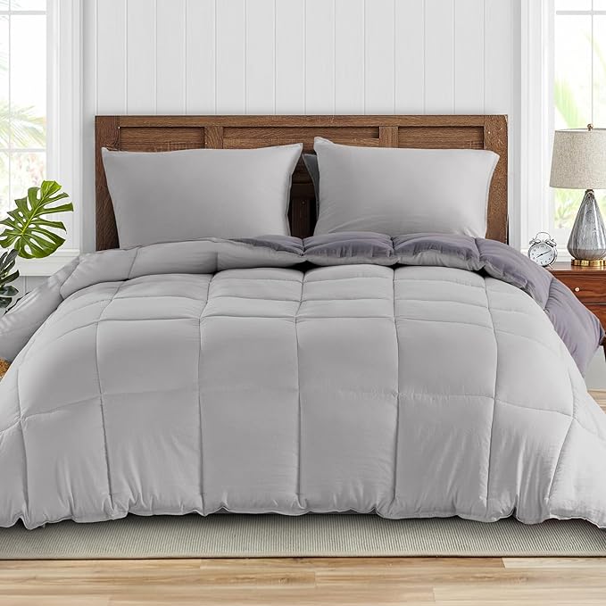 Dual-Sided Twin Comforter Set