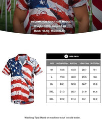 Load image into Gallery viewer, Hawaiian Shirts for Men American Flag
