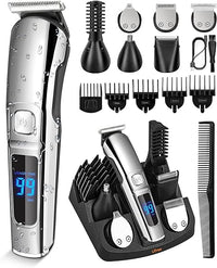 Load image into Gallery viewer, Multi-Functional Waterproof Beard Trimmer for Men Grooming Kit
