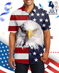 Load image into Gallery viewer, Men&#39;s Hawaiian Button Down Shirt - Short Sleeve Novelty Summer Top
