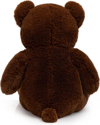 Load image into Gallery viewer, 36&quot; Giant Teddy Bear - Plush Toy with Red Ribbon, Perfect Gift
