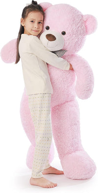 Load image into Gallery viewer, Giant 4Ft Pink Teddy Bear - Soft Plush Toy for All Ages &amp; Occasions
