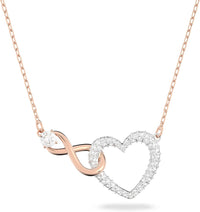 Load image into Gallery viewer, Swarovski Infinity Heart Jewelry Collection, Necklaces
