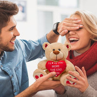 Load image into Gallery viewer, 10-Inch Valentine’s Teddy Bear
