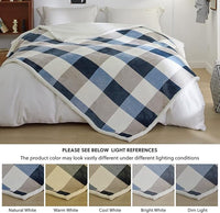 Load image into Gallery viewer, Sherpa Fleece Throw Blanket
