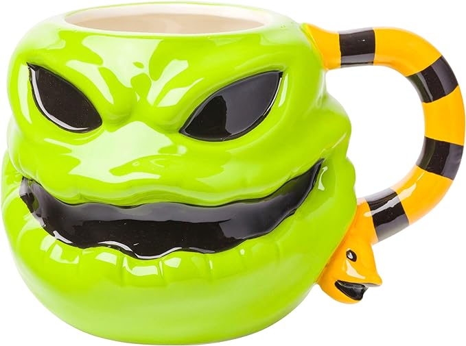 Oogie Boogie 3D Sculpted Ceramic Mug – 20oz