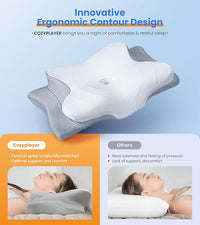 Load image into Gallery viewer, Adjustable Cooling Memory Foam Pillow for Neck Pain
