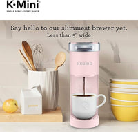 Load image into Gallery viewer, K-Mini Single Serve Coffee Maker - Compact, 6-12 oz. Brew, Dusty Rose
