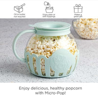 Load image into Gallery viewer, Microwave Popcorn Popper with BPA-Free Glass &amp; Butter Melting Lid
