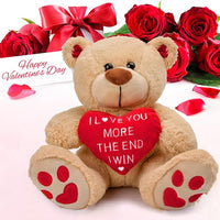 Load image into Gallery viewer, 10-Inch Valentine’s Teddy Bear
