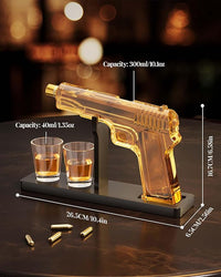 Load image into Gallery viewer, 10.1 Oz Whiskey Decanter Set with 2 Glasses
