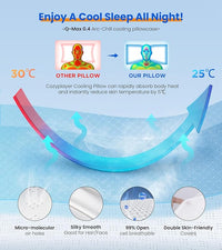 Load image into Gallery viewer, Adjustable Cooling Memory Foam Pillow for Neck Pain
