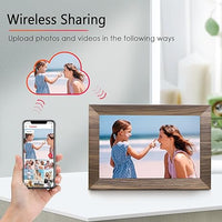 Load image into Gallery viewer, 10.1” WiFi Digital Picture Frame, IPS Touchscreen with 16GB Storage &amp; Frameo App
