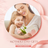 Load image into Gallery viewer, Rose Initial Heart Necklaces for Women
