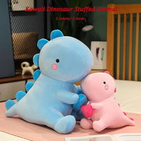 Load image into Gallery viewer, Adorable Pink Dinosaur Plush Toy with Heart, Valentine’s Gift, 12 Inch
