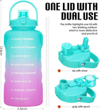 Load image into Gallery viewer, HydroPal 1 Gallon Water Bottle with Straw, BPA-Free, 128 oz

