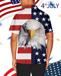 Load image into Gallery viewer, Men&#39;s Hawaiian Button Down Shirt - Short Sleeve Novelty Summer Top
