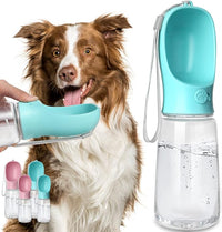 Load image into Gallery viewer, Leak-Proof Dog Water Bottle 19oz, Portable Pet Water Dispenser
