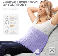 Load image into Gallery viewer, Extra-Large Electric Heating Pad for Back, Neck, Shoulder Pain Relief
