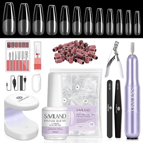 Complete Gel X Nail Kit: All-in-One Beginner Set