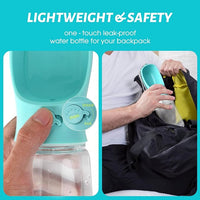 Load image into Gallery viewer, Leak-Proof Dog Water Bottle 19oz, Portable Pet Water Dispenser
