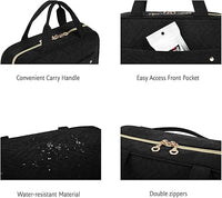Load image into Gallery viewer, Large Hanging Toiletry Bag, Water-Resistant Travel Organizer for Full-Sized Toiletries
