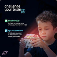 Load image into Gallery viewer, Rechargeable Game Activity Cube with 9 Brain &amp; Memory Games for Kids
