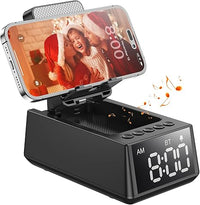 Load image into Gallery viewer, 3-in-1 Bluetooth Speaker, Phone Stand &amp; Alarm Clock
