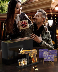 Load image into Gallery viewer, 10.1 Oz Whiskey Decanter Set with 2 Glasses
