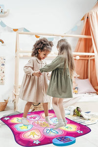 Load image into Gallery viewer, Dance Mat for Kids - LED Rhythm Step Pad with 3 Levels, Music &amp; Lights
