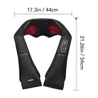 Load image into Gallery viewer, Shiatsu Back and Neck Massager with Heat
