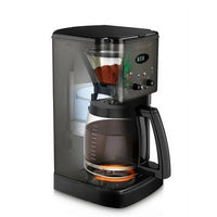 Load image into Gallery viewer, 12 Cup Auto Drip Coffeemaker Black Stainless Steel
