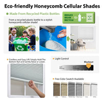 Load image into Gallery viewer, Blackout Cordless Cellular Shade 36&quot;x72&quot; White
