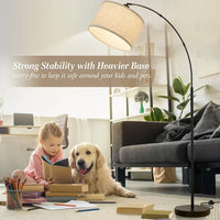 Load image into Gallery viewer, Adjustable Modern Arc Floor Lamp
