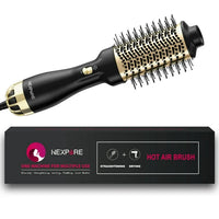 Load image into Gallery viewer, Hair Dryer Brush 4-in-1 Volumizer Ionic Ceramic Titanium Barrel
