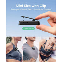 Load image into Gallery viewer, Mini Bluetooth MP3 Player 64GB TF Card HiFi Sound Portable Music Player with Clip
