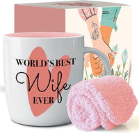 Load image into Gallery viewer, Best Wife Ever Coffee Mug and Pink Socks Gifts
