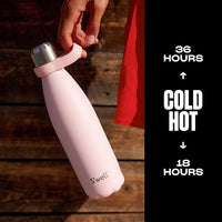 Load image into Gallery viewer, 17oz Triple Insulated Stainless Steel Water Bottle, Pink Topaz
