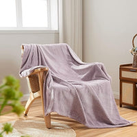 Load image into Gallery viewer, Flannel Fleece Throw Blanket - Super Soft, Lightweight, Leaves Pattern 50&quot;x60
