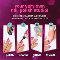 Load image into Gallery viewer, Nail Art Studio Kit for Girls Ages 7-12

