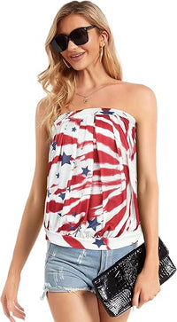 Load image into Gallery viewer, Women&#39;s Casual Strapless Summer Tube Tops
