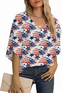 Load image into Gallery viewer, Elegant Women&#39;s 3/4 Sleeve Chiffon Blouse
