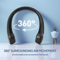 Load image into Gallery viewer, Portable Bladeless Neck Fan - Hands-Free 360° Cooling Fan
