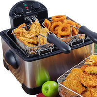 Load image into Gallery viewer, 1700W Stainless Steel Deep Fryer with 3 Baskets
