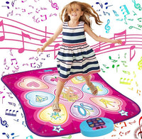 Load image into Gallery viewer, Dance Mat for Kids - LED Rhythm Step Pad with 3 Levels, Music &amp; Lights
