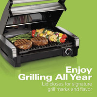 Load image into Gallery viewer, Beach Electric Indoor Grill with Searing &amp; Adjustable Temp Control

