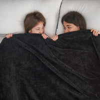 Load image into Gallery viewer, Flannel Fleece Throw Blanket - Super Soft, Lightweight, Leaves Pattern 50&quot;x60
